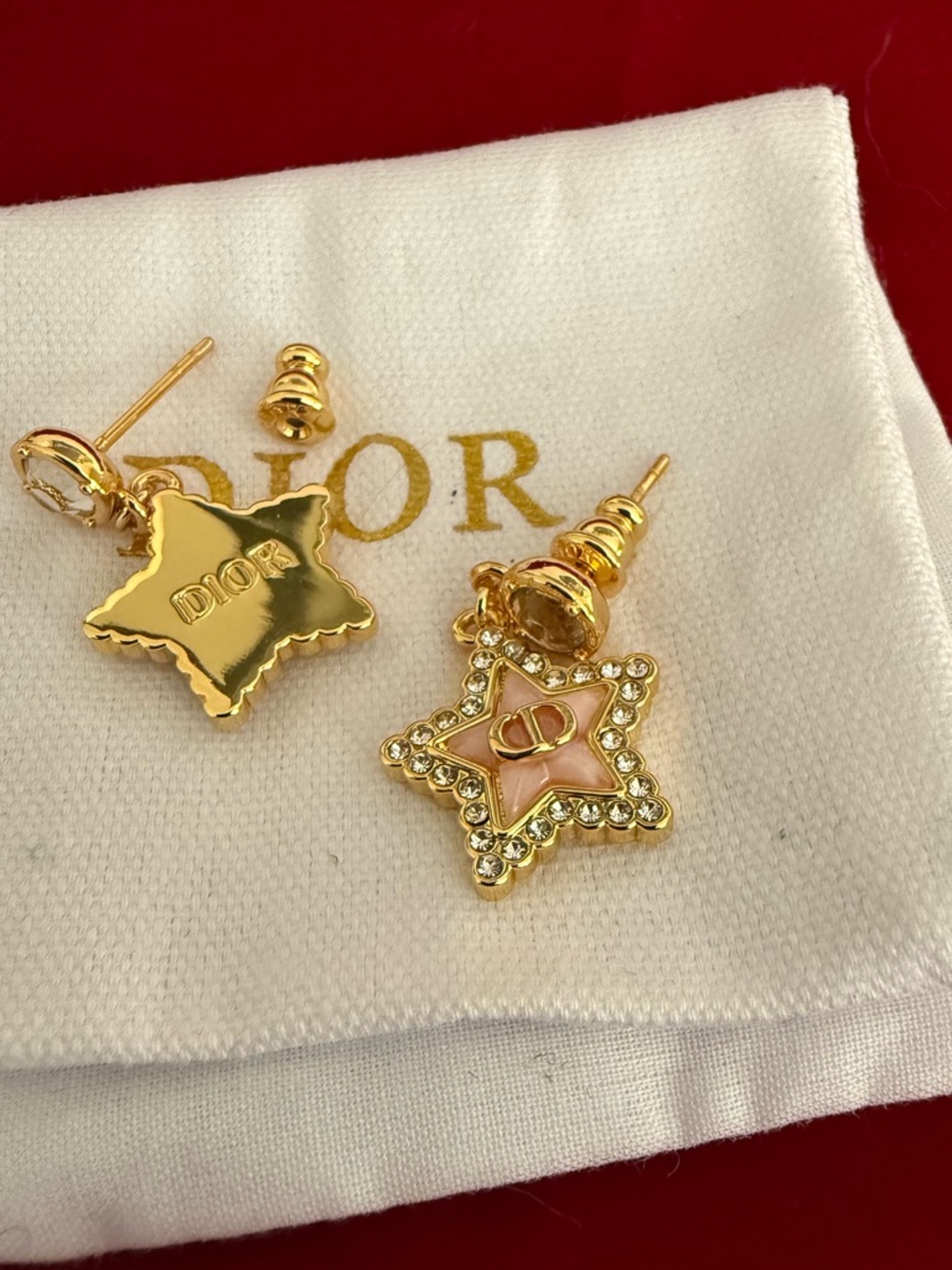 DIOR-Petit CD Lucky Baroque Earrings